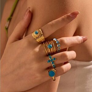 Boho ring set S806